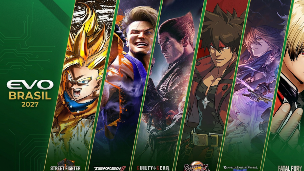 EVO Brasil 2027: evento revela line-up com Mortal Kombat 1, Fatal Fury e Street Fighter 6 em São Paulo/SP