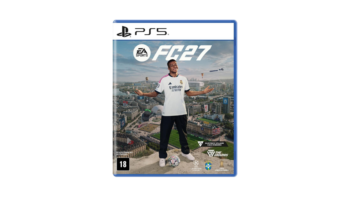 EA Sports FC 27 para PS5 fica mais barato com cupom relâmpago na Amazon