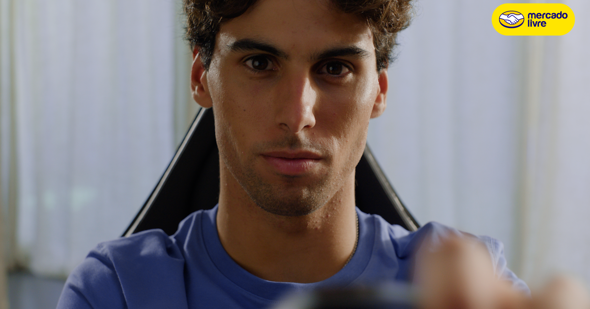 Mercado Livre une Gabriel Bortoleto e games em campanha antes de GP de Interlagos, em São Paulo (SP)